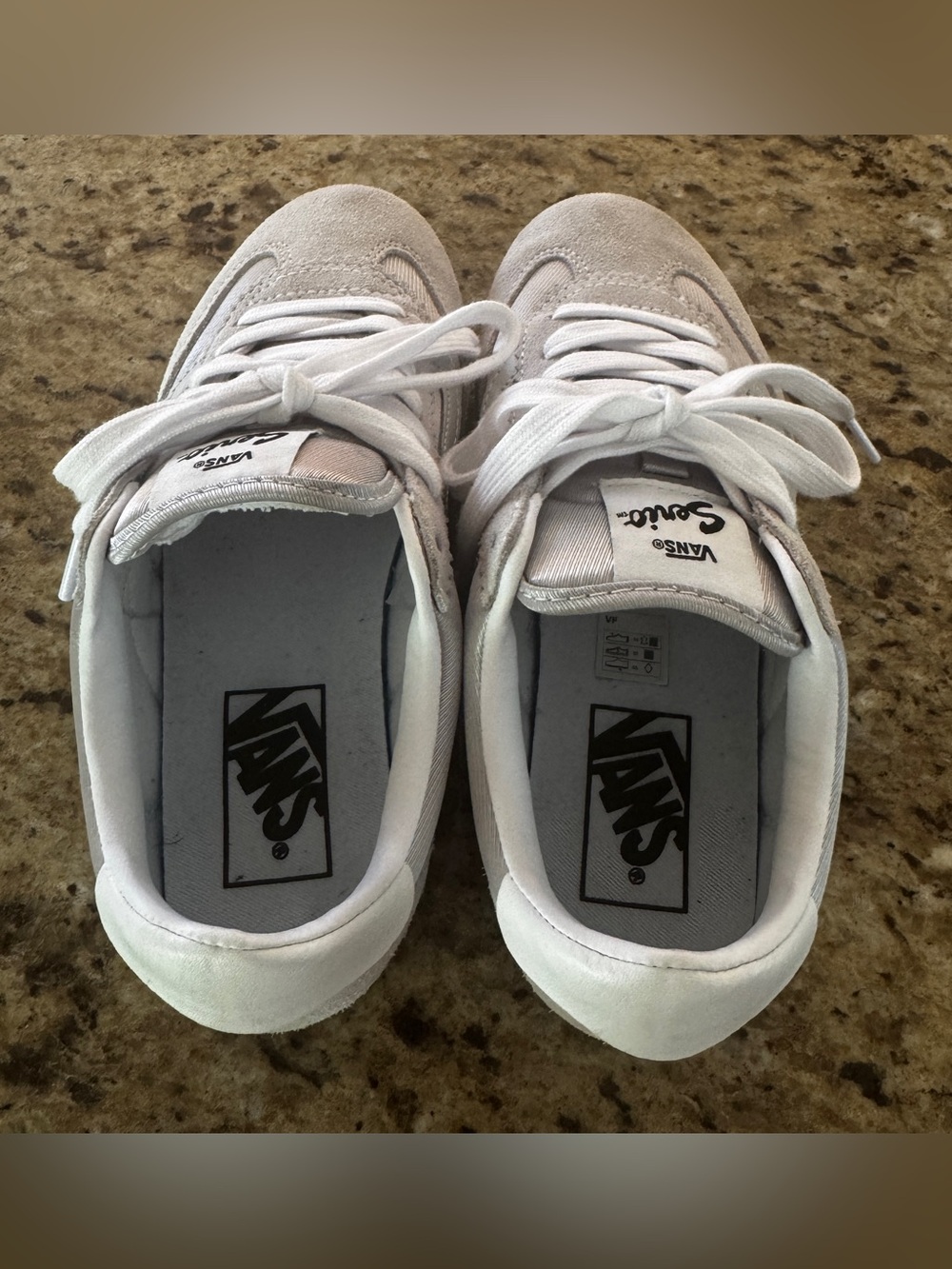 Vans Super Lowpro Sneakers in Metallic Gray/Silver Size 6 - Picture 6 of 8